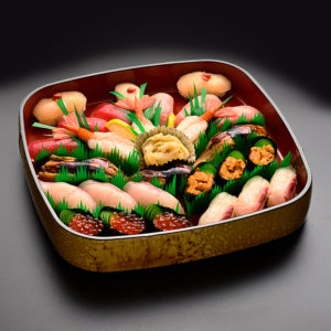 紅梅(こうばい)3人前 桶盛り合わせ